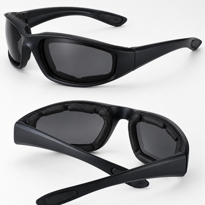 BikerZoneZ RoadVision 4-Lens Riding Glasses