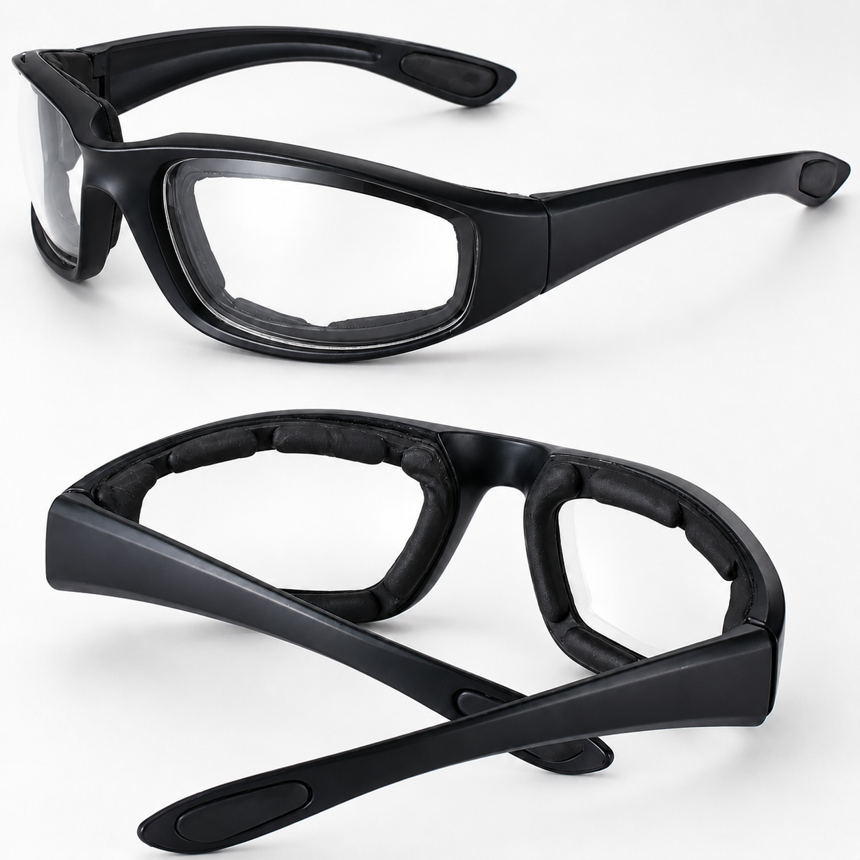 BikerZoneZ RoadVision 4-Lens Riding Glasses
