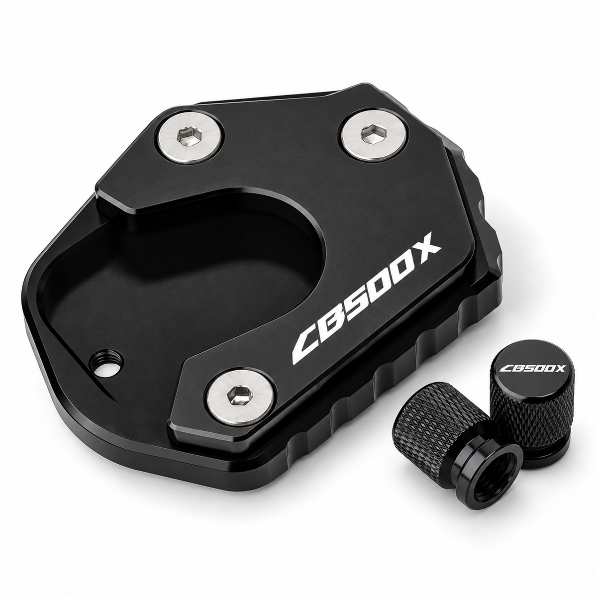 BikerZoneZ Motorcycle Kickstand Pad HONDA