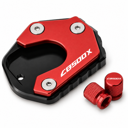 BikerZoneZ Motorcycle Kickstand Pad HONDA