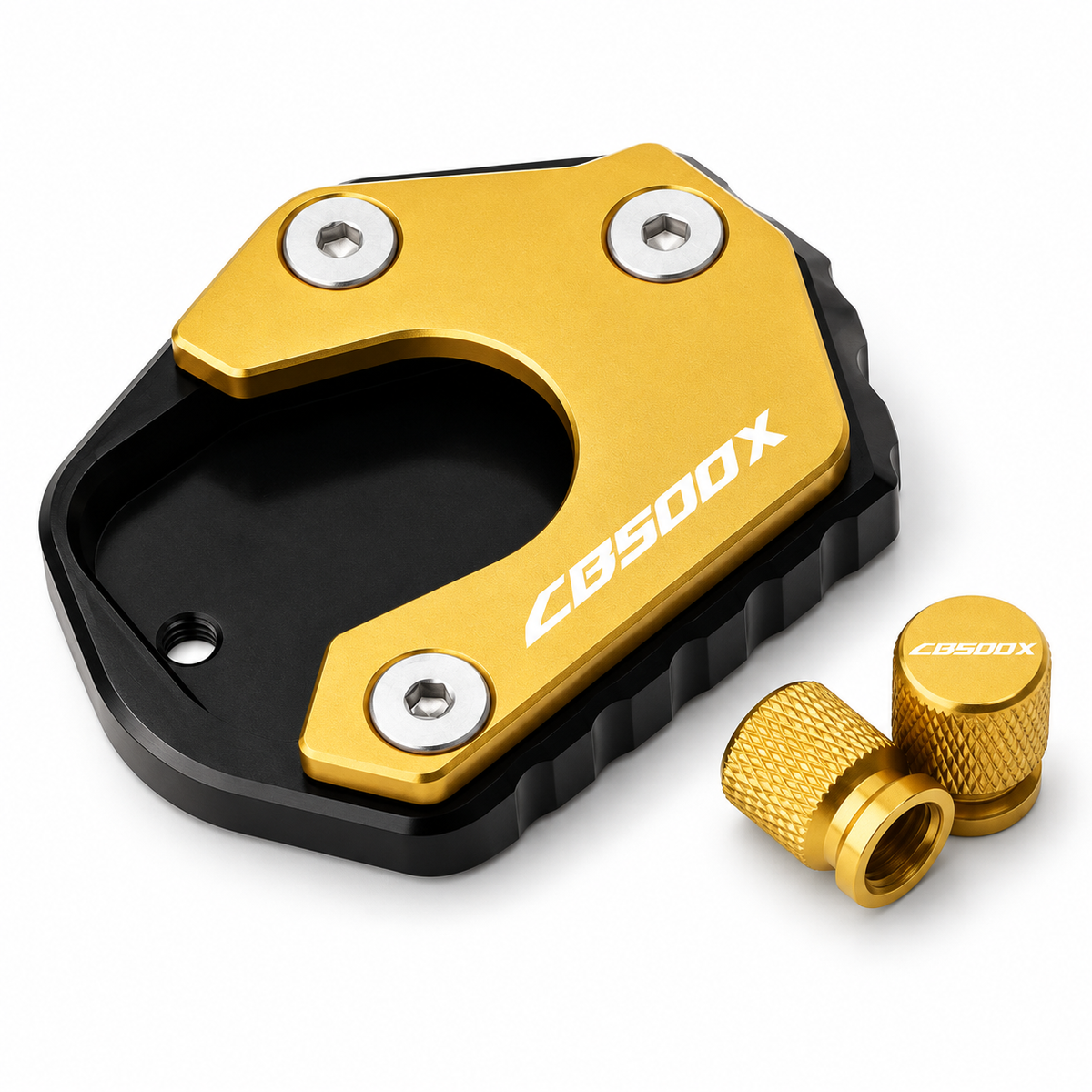 BikerZoneZ Motorcycle Kickstand Pad HONDA