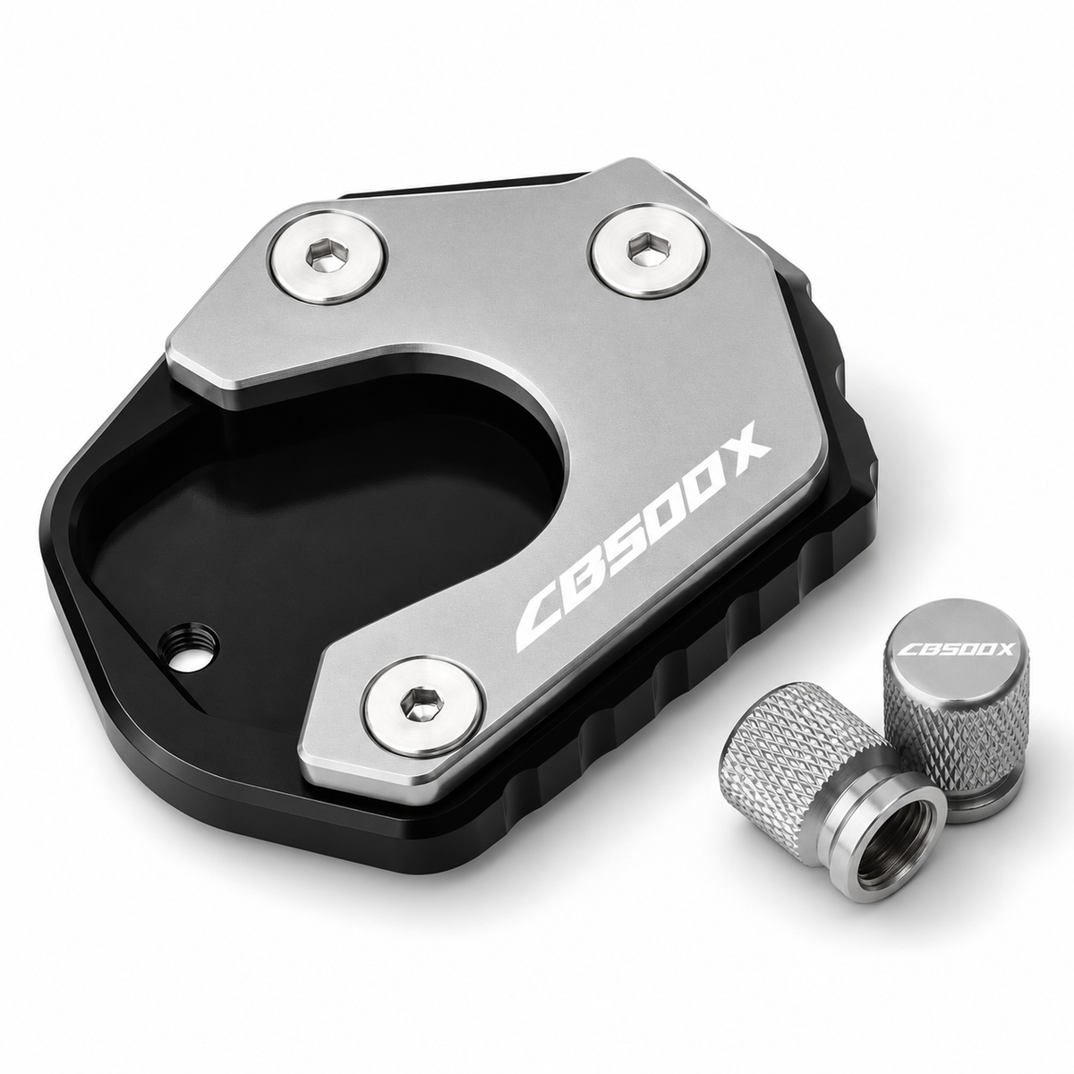 BikerZoneZ Motorcycle Kickstand Pad HONDA