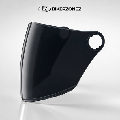 BikerZoneZ AeroLite™ Dual-Lens Half Helmet