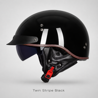 Twin Stripe Black