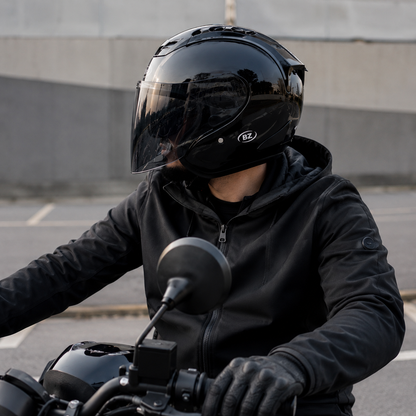 BikerZoneZ Ram-4™ Open Face Half Helmet