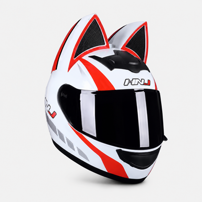 BikerZoneZ MotoCat™ Full Face Helmet