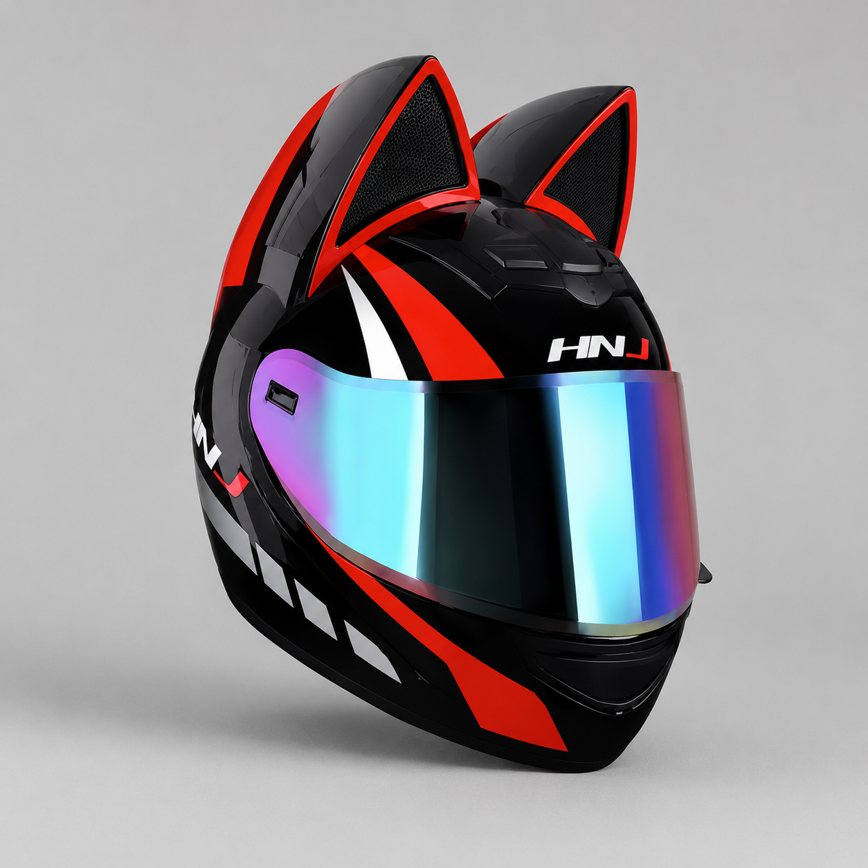 BikerZoneZ MotoCat™ Full Face Helmet