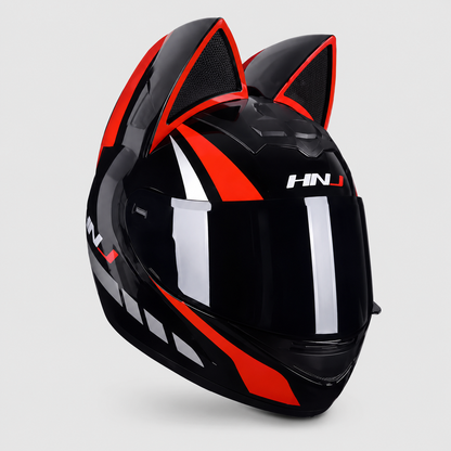 BikerZoneZ MotoCat™ Full Face Helmet
