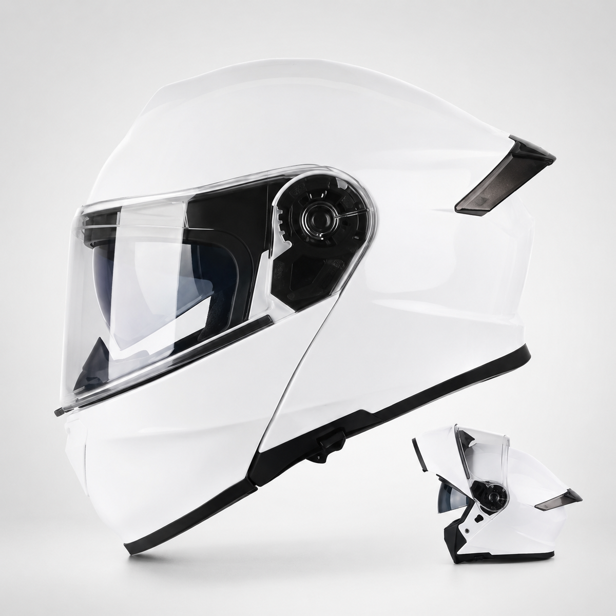 BikerZoneZ AeroFlip™ Modular Full Face Helmet