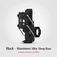 Black-Aluminum Alloy Hoop Base
