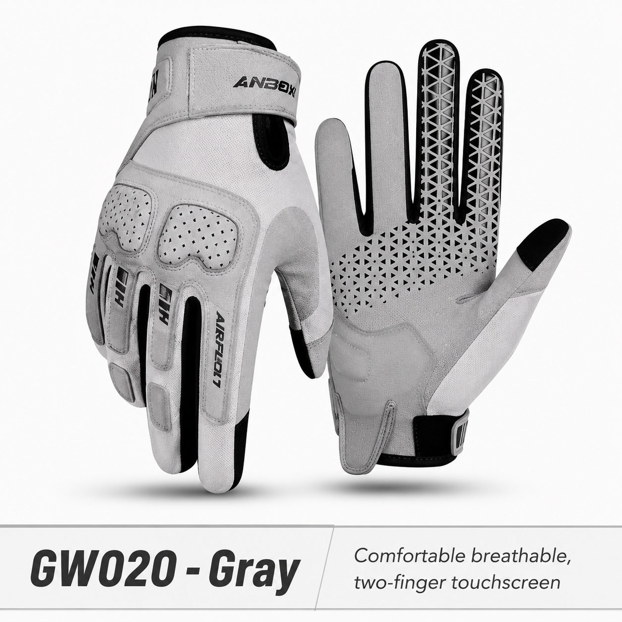 BikerZoneZ FrostGuard Winter Motorcycle Gloves