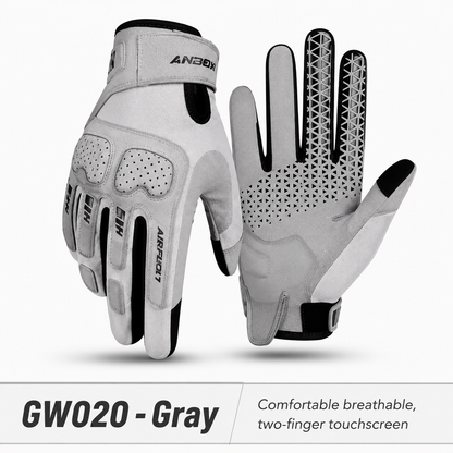 BikerZoneZ FrostGuard Winter Motorcycle Gloves