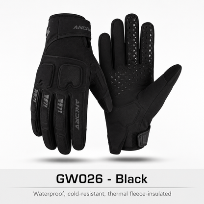 BikerZoneZ FrostGuard Winter Motorcycle Gloves