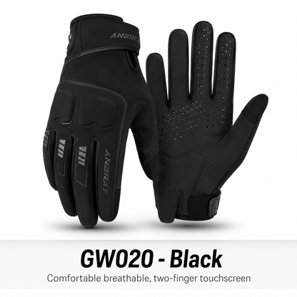 BikerZoneZ FrostGuard Winter Motorcycle Gloves
