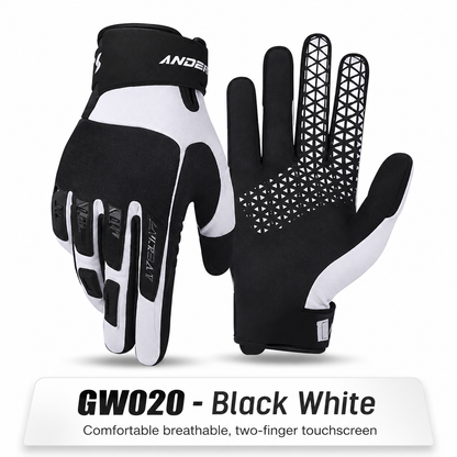 BikerZoneZ FrostGuard Winter Motorcycle Gloves