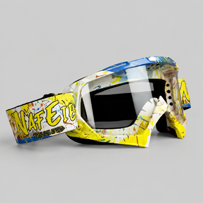 BikerZoneZ ApexView Motocross Goggles