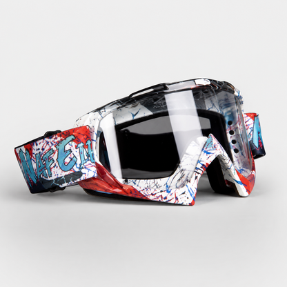 BikerZoneZ ApexView Motocross Goggles