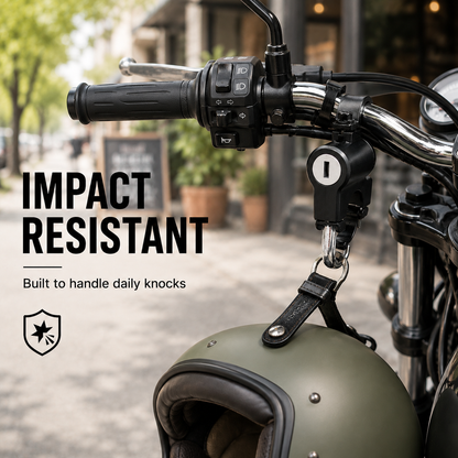 BikerZoneZ Motorcycle Helmet Lock