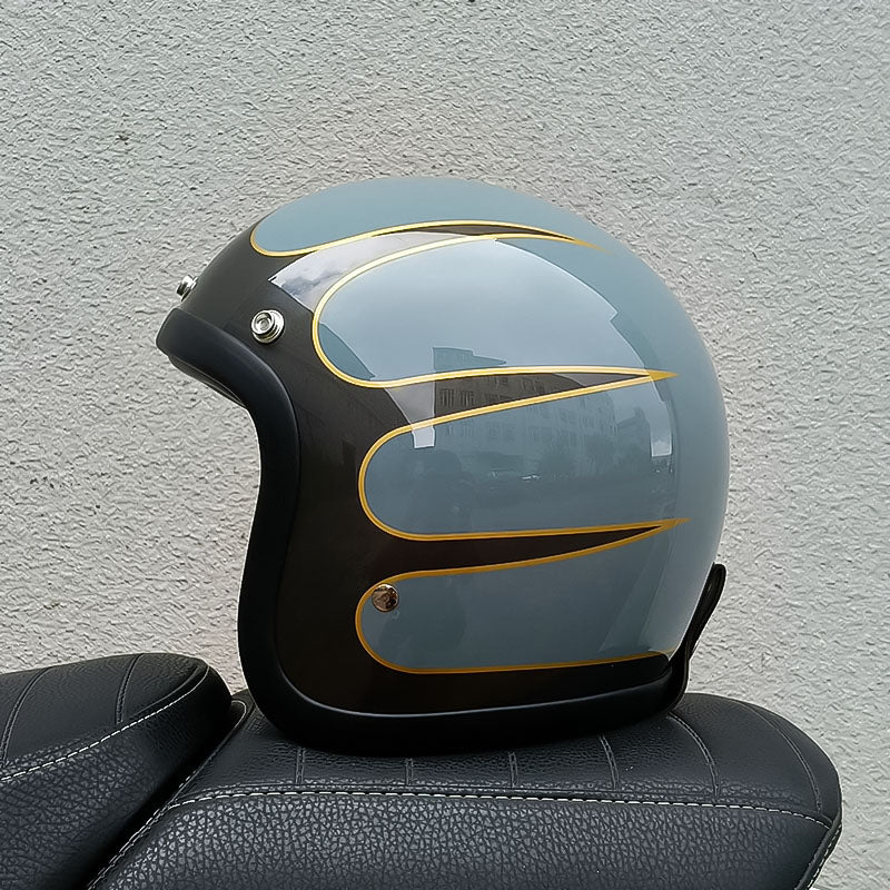Low Profile Vintage Motorcycle Helmet Low Profile Vintage Motorcycle Helmet