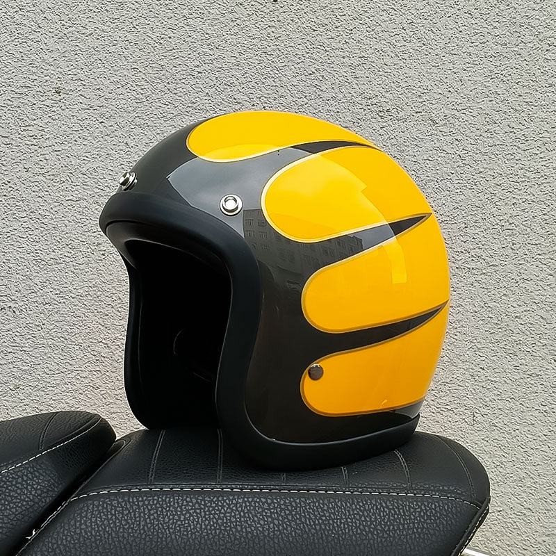 Low Profile Vintage Motorcycle Helmet Low Profile Vintage Motorcycle Helmet