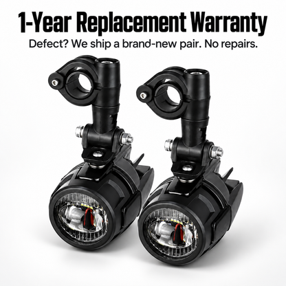 BikerZonez Auxiliary Lights
