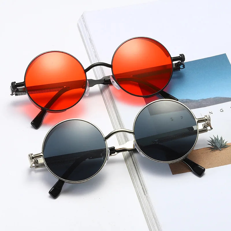 BSG05 Metal Steampunk Sunglasses