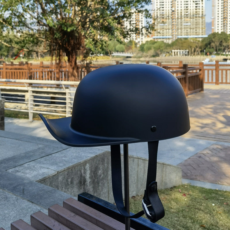 Retro 90s Half Helmet – Vintage Street Rider Style – BikerZoneZ Retro 90s Half Helmet – Vintage Street Rider Style – BikerZoneZ
