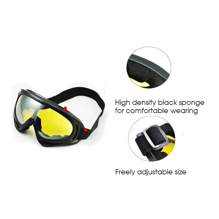 BGG12 Safety Anti-UV For Work Protective Goggles Sport Windproof Dust-proof