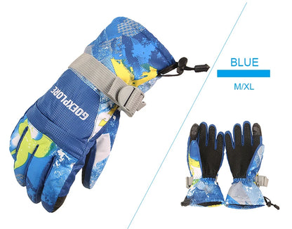 BG38 Ski Motorcycle Gloves Waterproof Windproof (3 Colors)