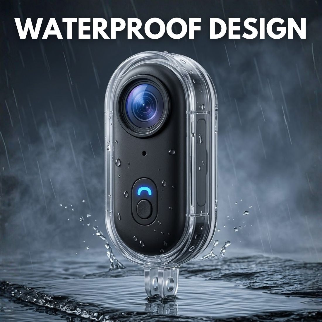 Bikerzonez Moto POV Mini Camera | Hands-Free Riding Cam