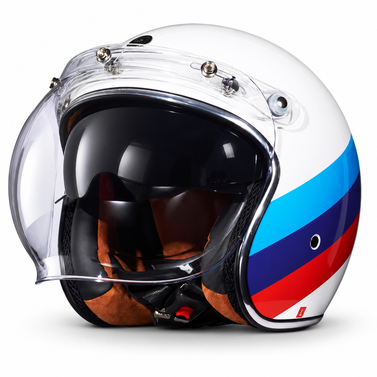 TORC Vintage Open Face Helmet - DOT & ECE Approved