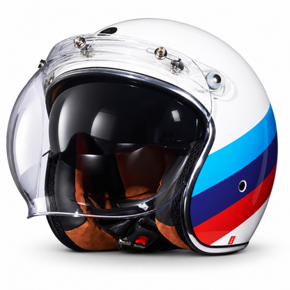 TORC Vintage Open Face Helmet - DOT & ECE Approved
