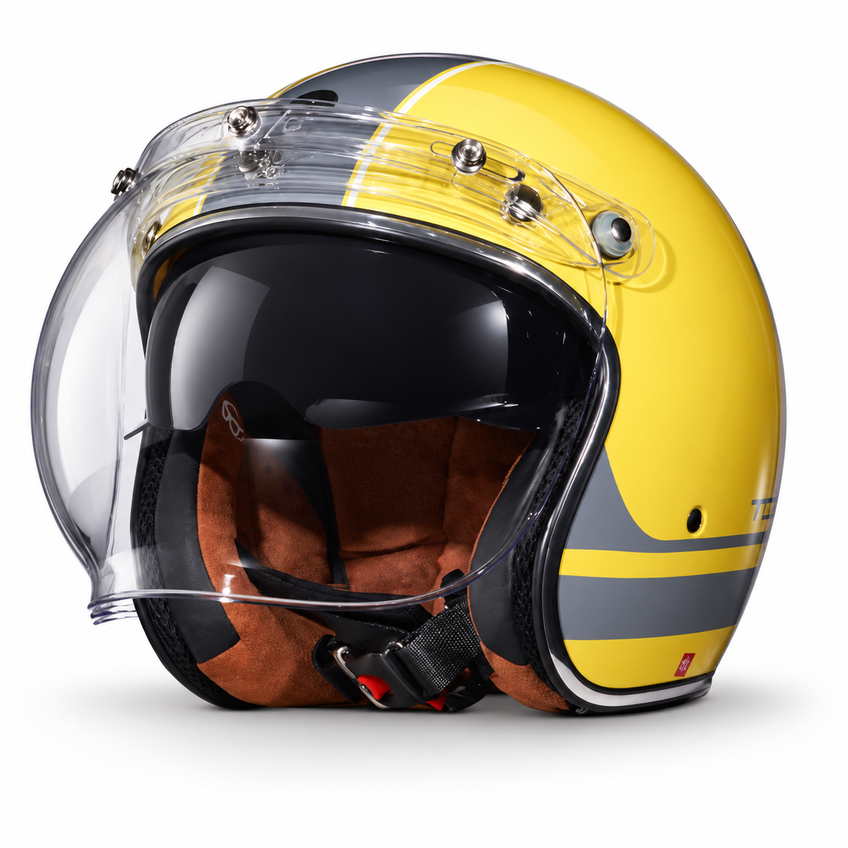 TORC Vintage Open Face Helmet - DOT & ECE Approved