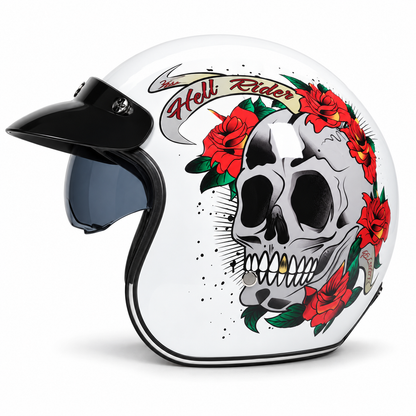 VOSS NOMAD 3/4 Helmet — DOT & ECE Approved