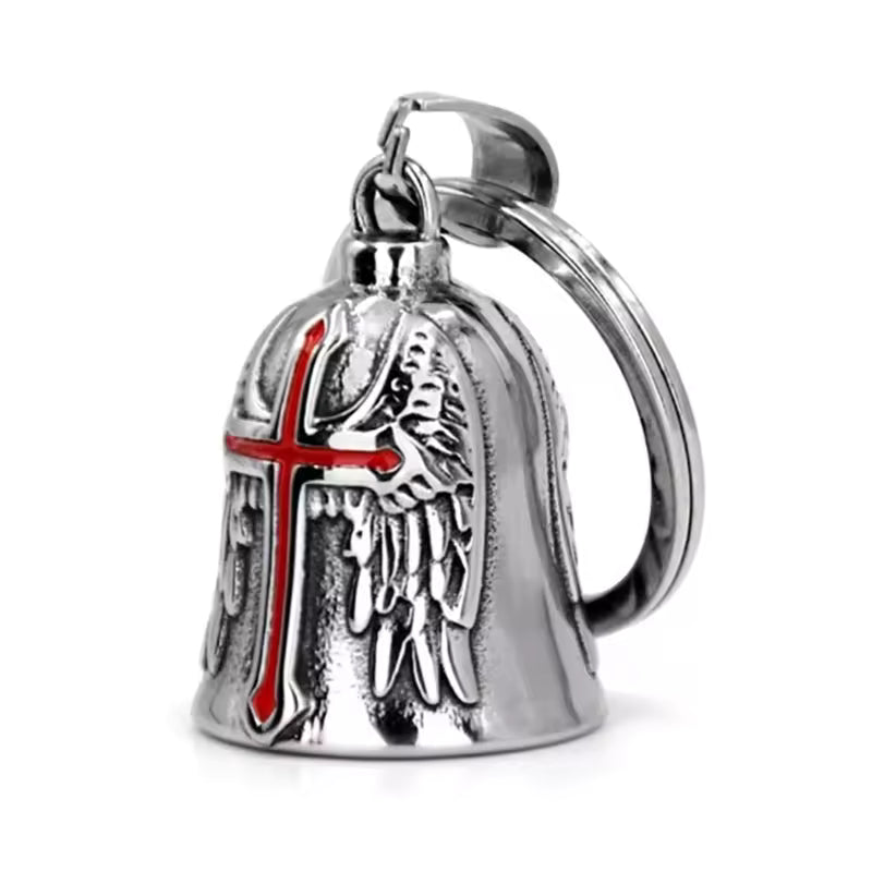 Guardian Angel Bell – Cross & Wings Edition