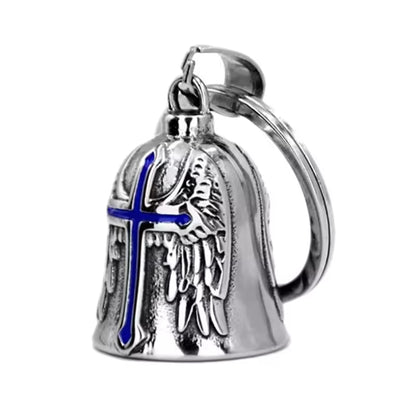 Guardian Angel Bell – Cross & Wings Edition