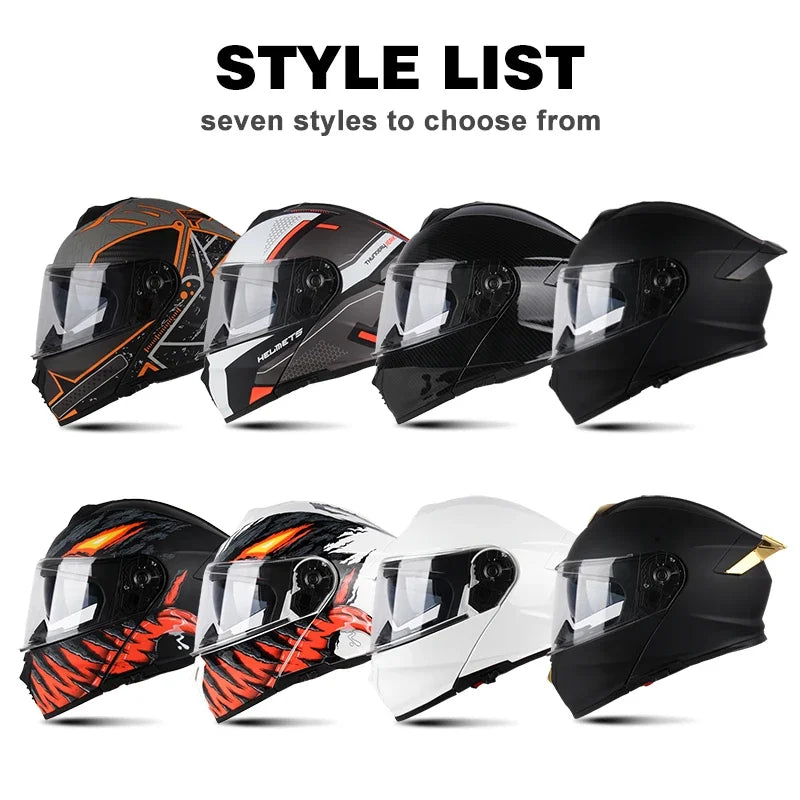 B15 Modular Full Face Motorcycle helmet