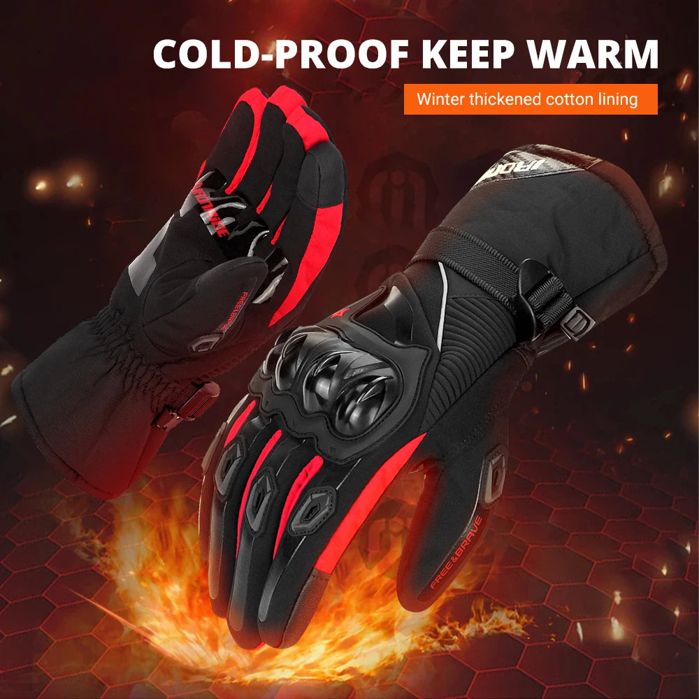 BG40 Warm Winter Waterproof Windproof Anti-slip Gloves