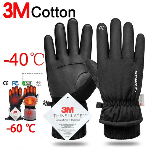 BG15 Winter -40℃ Waterproof & Windproof & Touch Screen & Non-slip Gloves