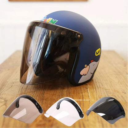 3-Snap Helmet Visor