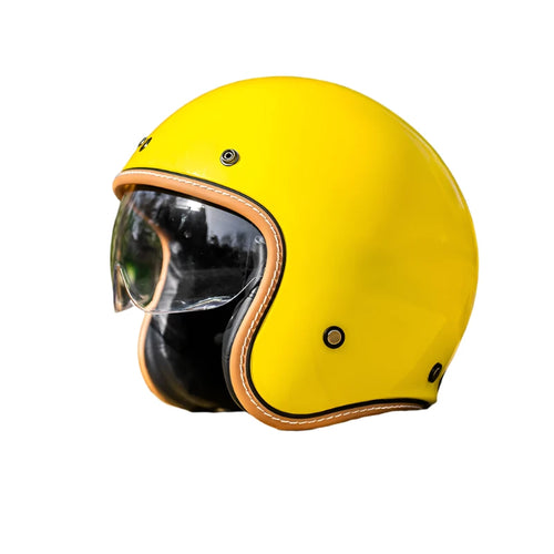 B01 Fashion Design Vintage Motorcycle Helmet