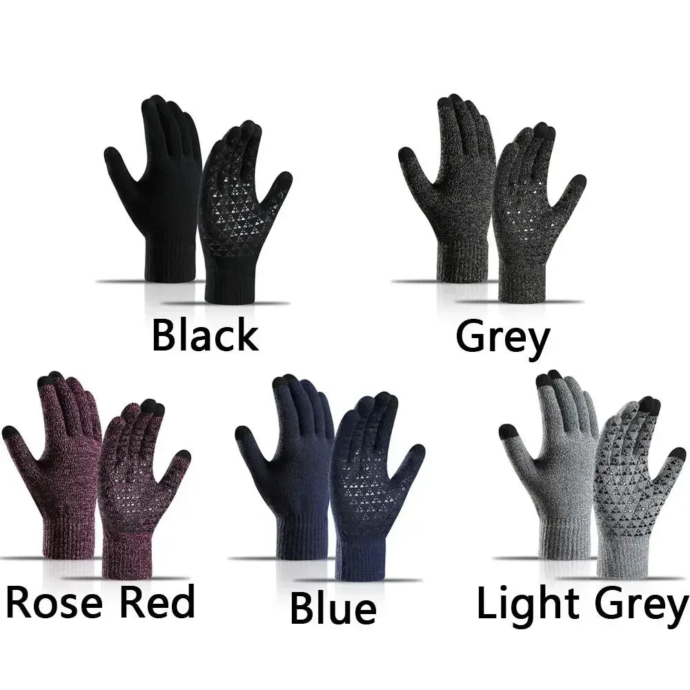 BG27 Warm Winter Knitted Gloves (5 Colors)