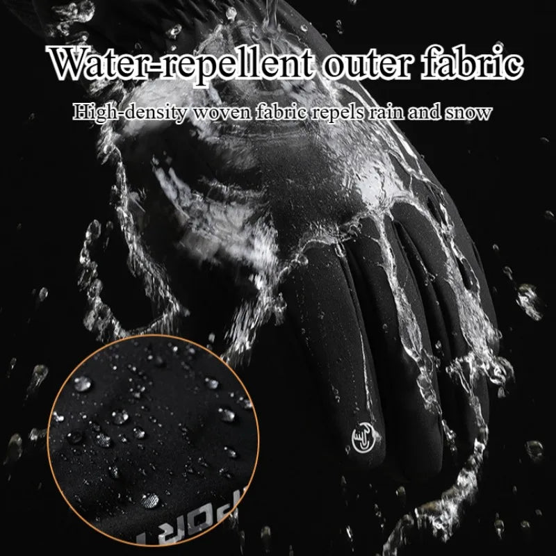 BG11 Winter Thermal Gloves Waterproof  Windproof Warm Gloves Touch Screen