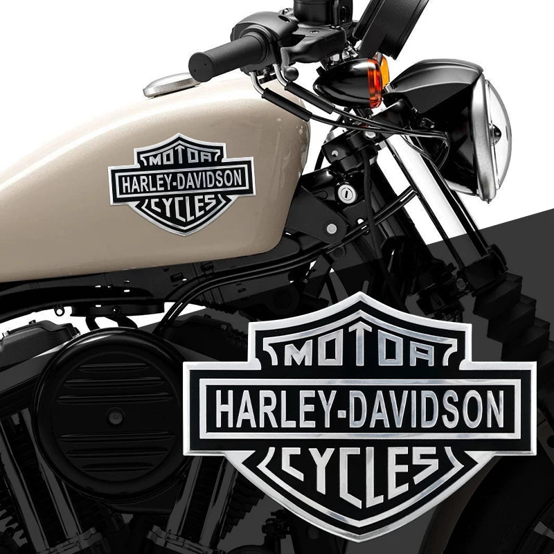 Metal Decorative Logo Motorcycle Stickers