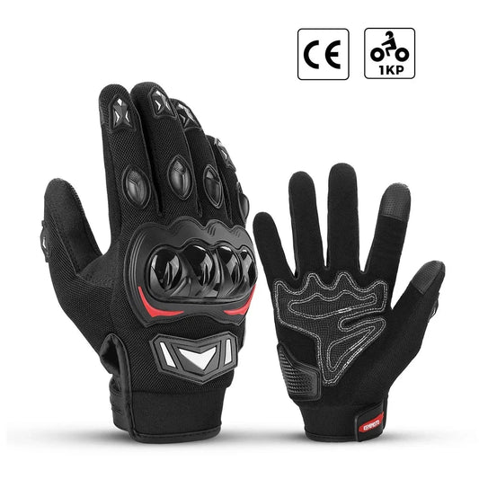 BG32 Gloves Summer Riding Hard Knuckle Touchscreen Gloves (6 Colors)