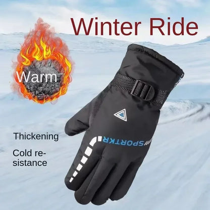 BG01 Gloves Windproof Coldproof Thick Non-slip