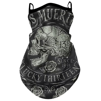 Retro Biker Face Mask – Breathable, Windproof & Anti-UV