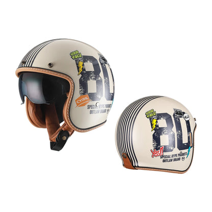 B05 Vintage Motorcycle Helmet Unisex