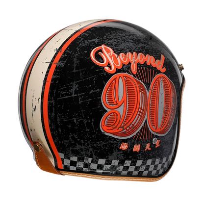 B04 Vintage Motorcycle Helmet