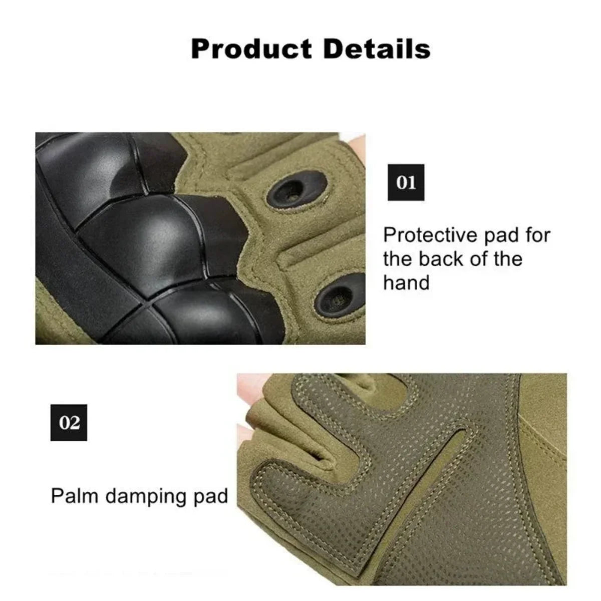 BG19 Tactical Sports Gloves Touch Design